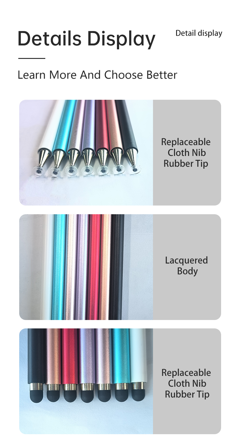 stylus pen details display