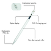 Digital display of battery Universal Stylus