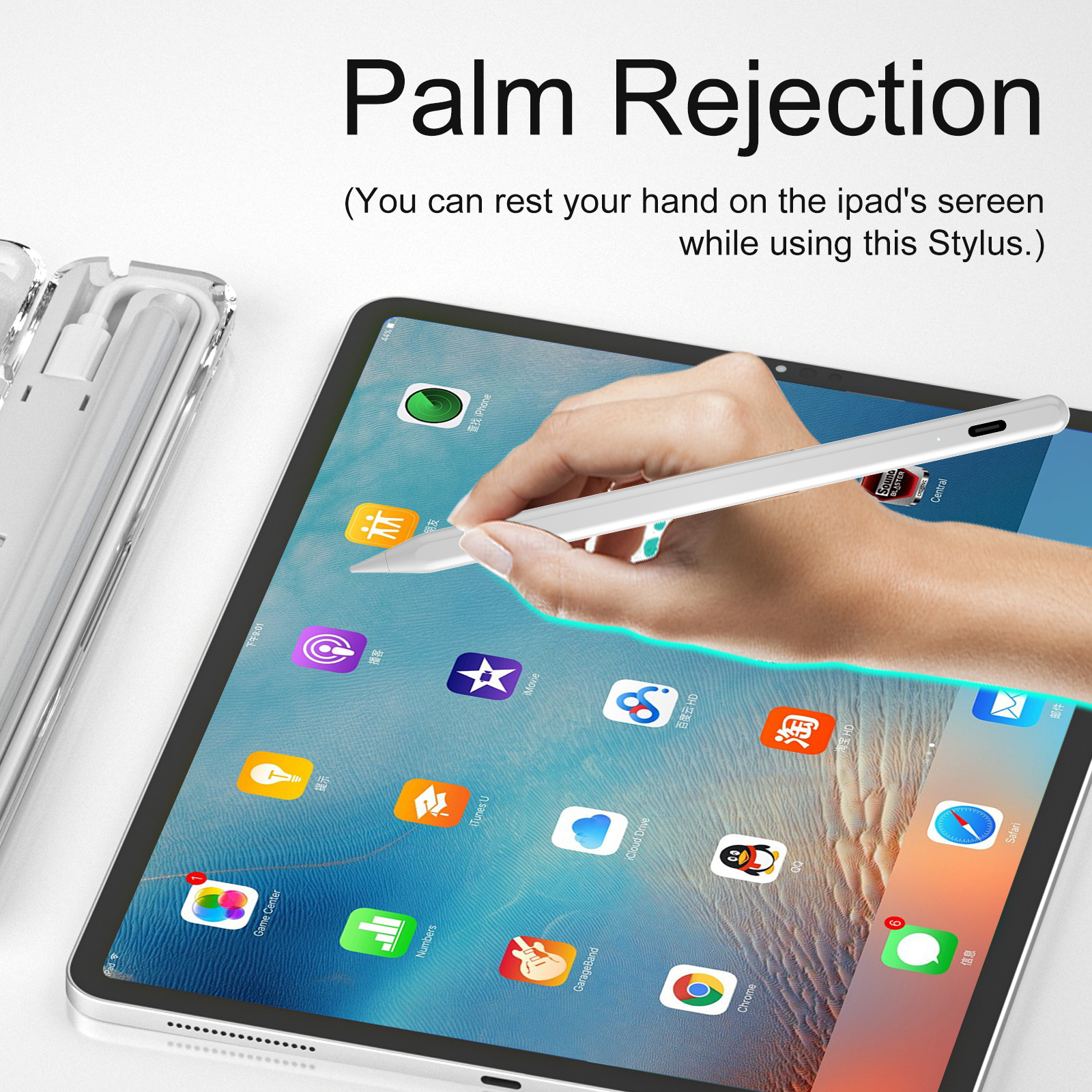 Magnetic Adsorption Active IPad Pencil Stylus