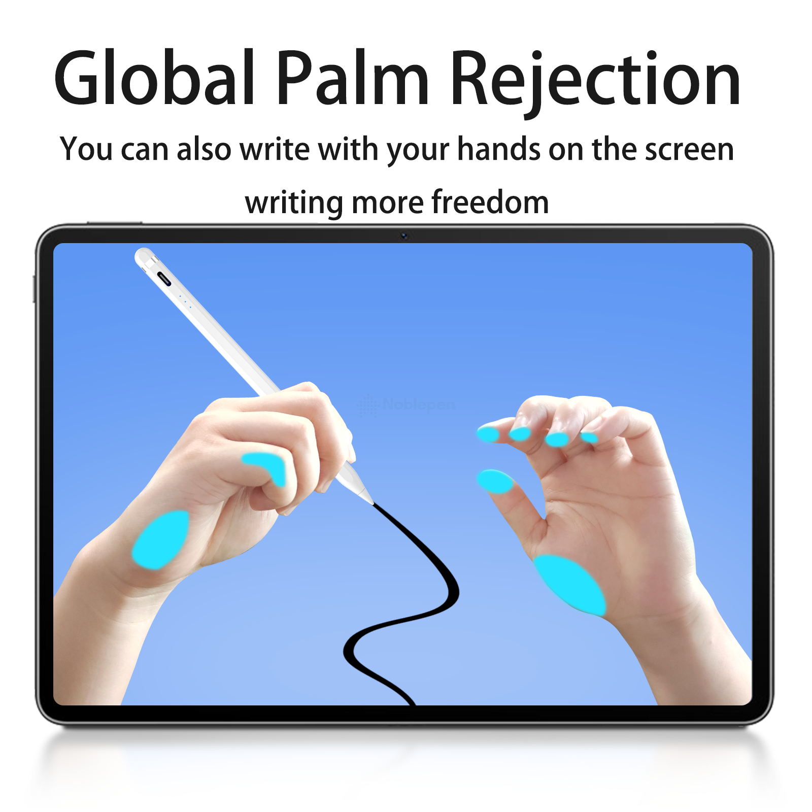  Active Stylus Pen Magnetic Charging For iPad