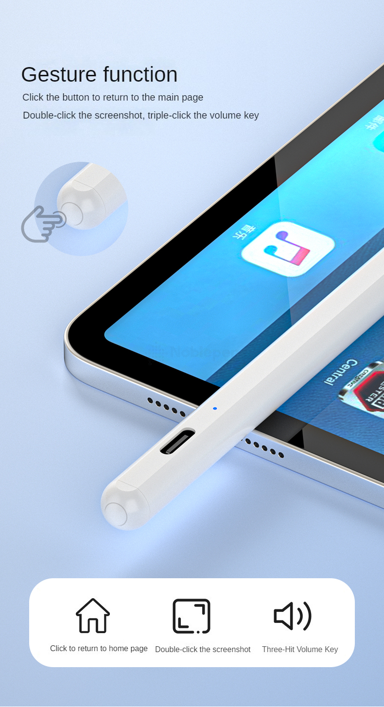 Apple Palm Rejection Active Stylus Pen With Palm Rejection