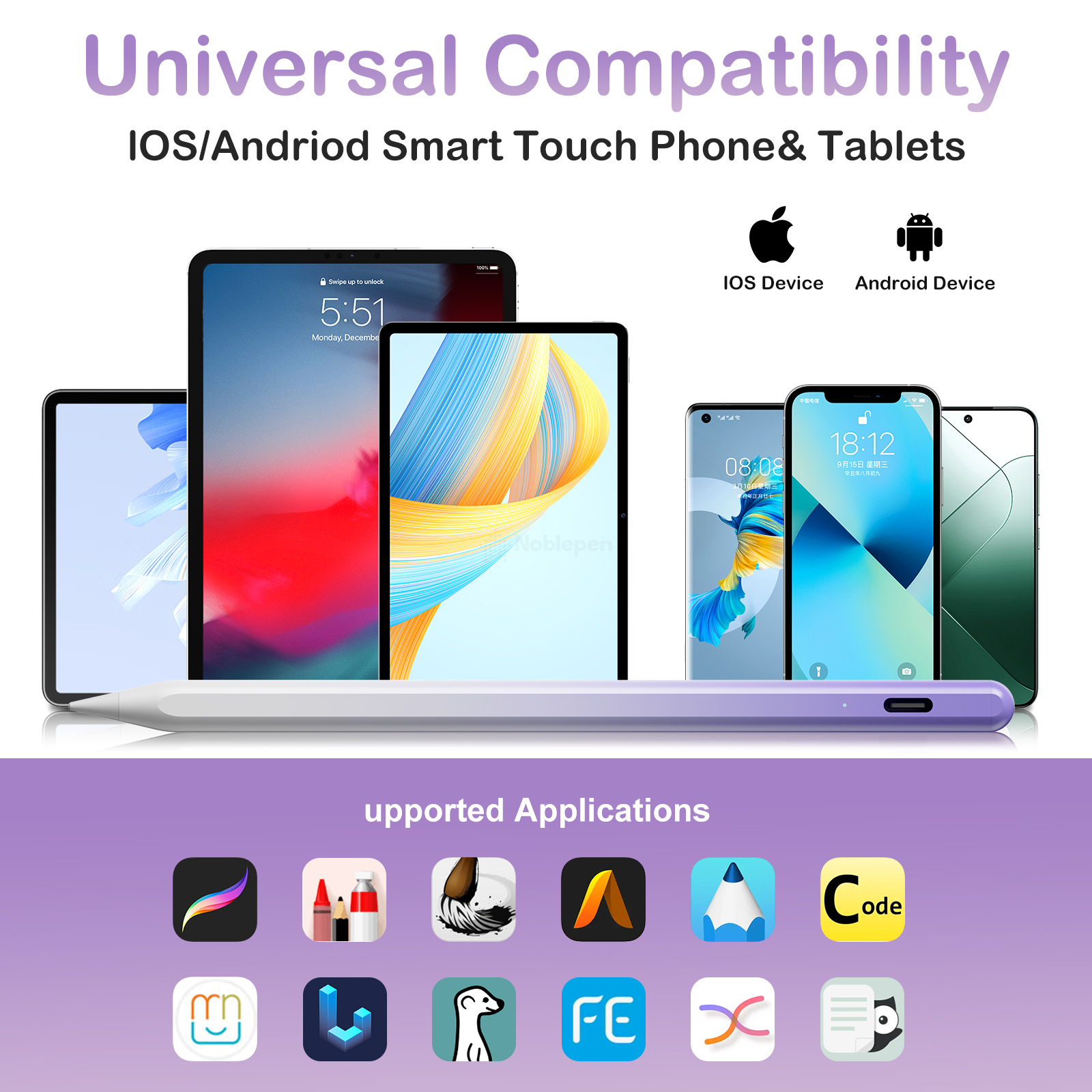 Bluetooth Universal Stylus For Xiaomi