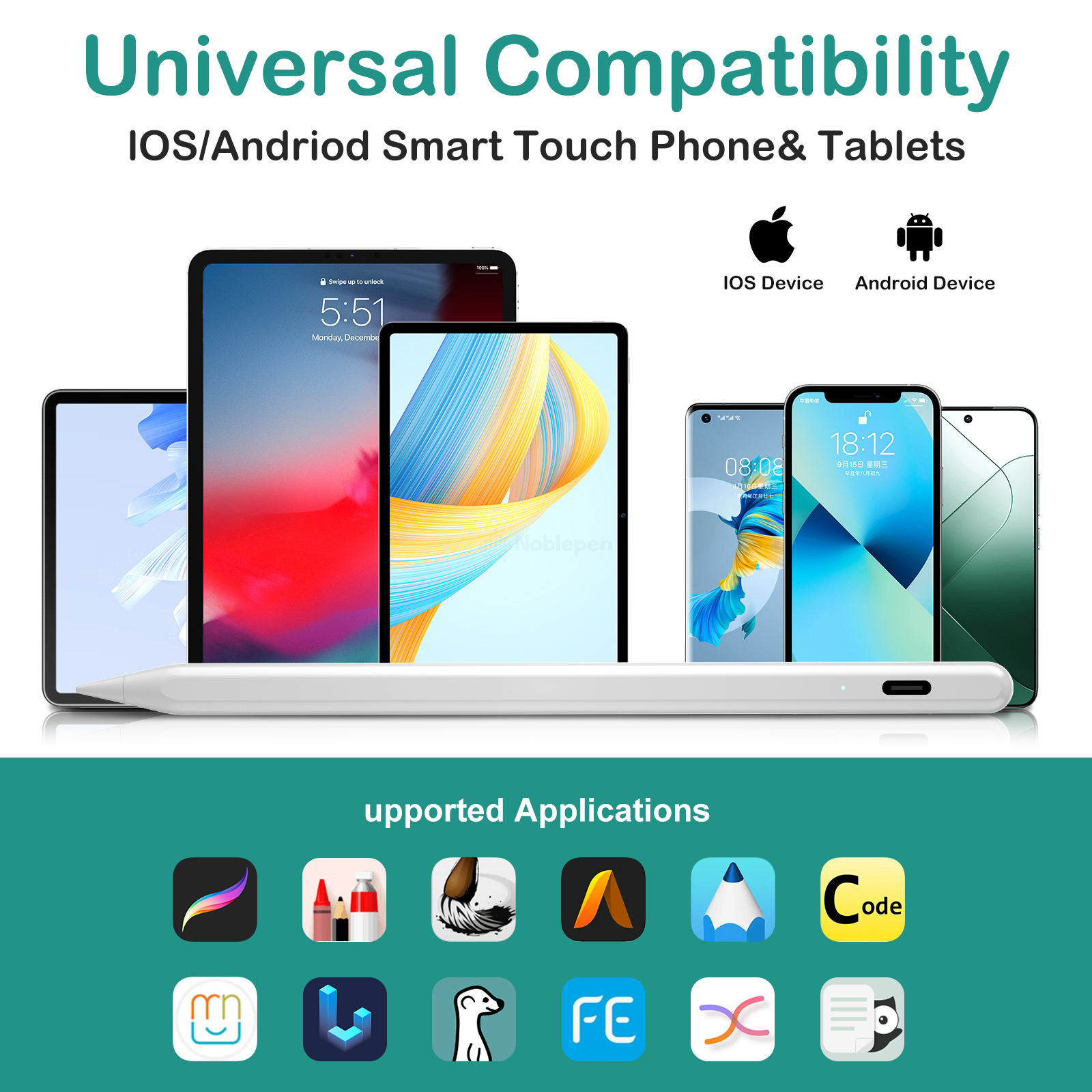 Digital Universal Stylus For Huawei