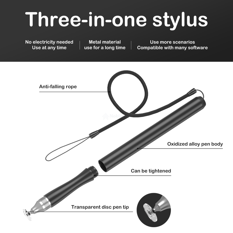 Nano-fleece Passive Stylus Pen For Touch Screen