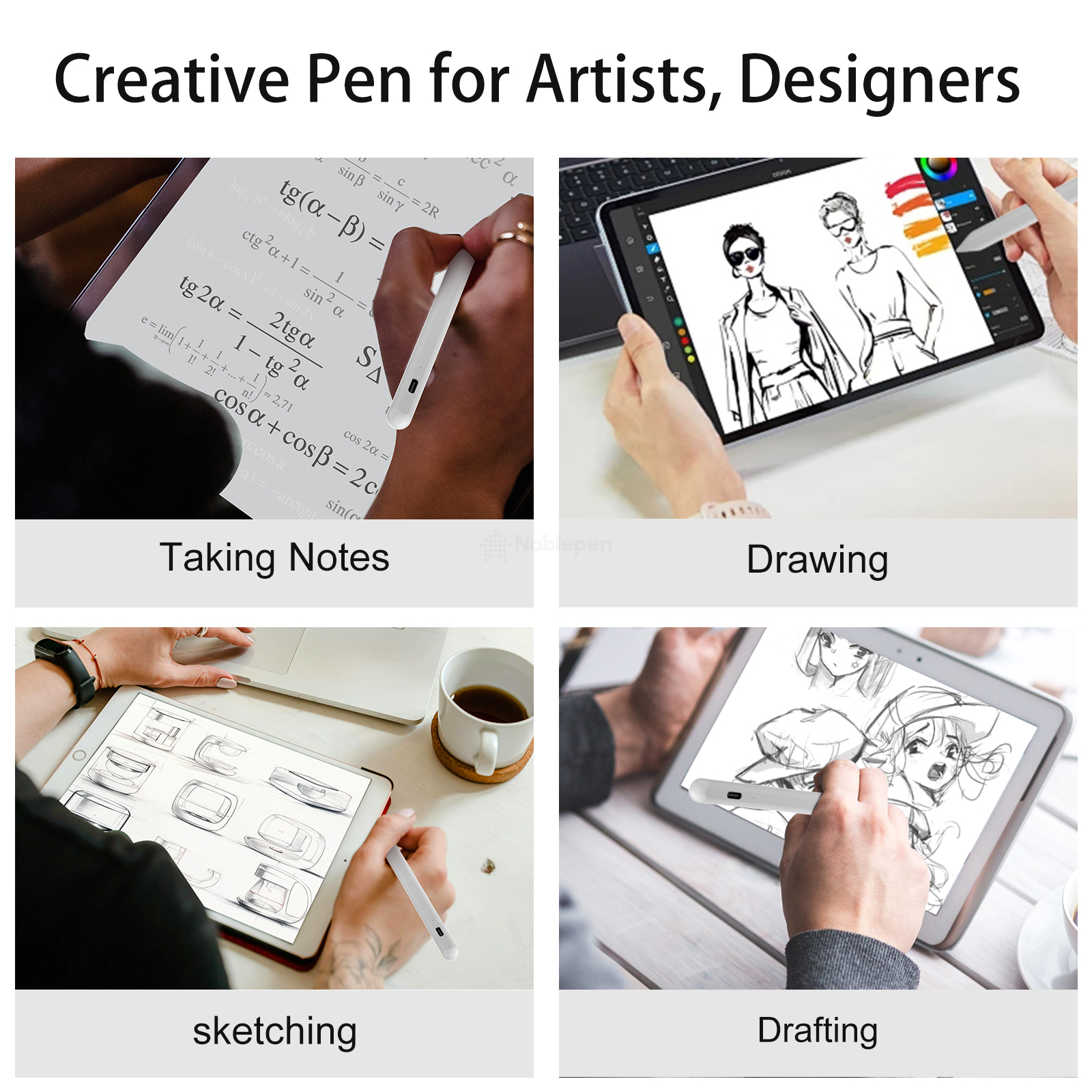 Magnetic Adsorption Active IPad Pencil Stylus