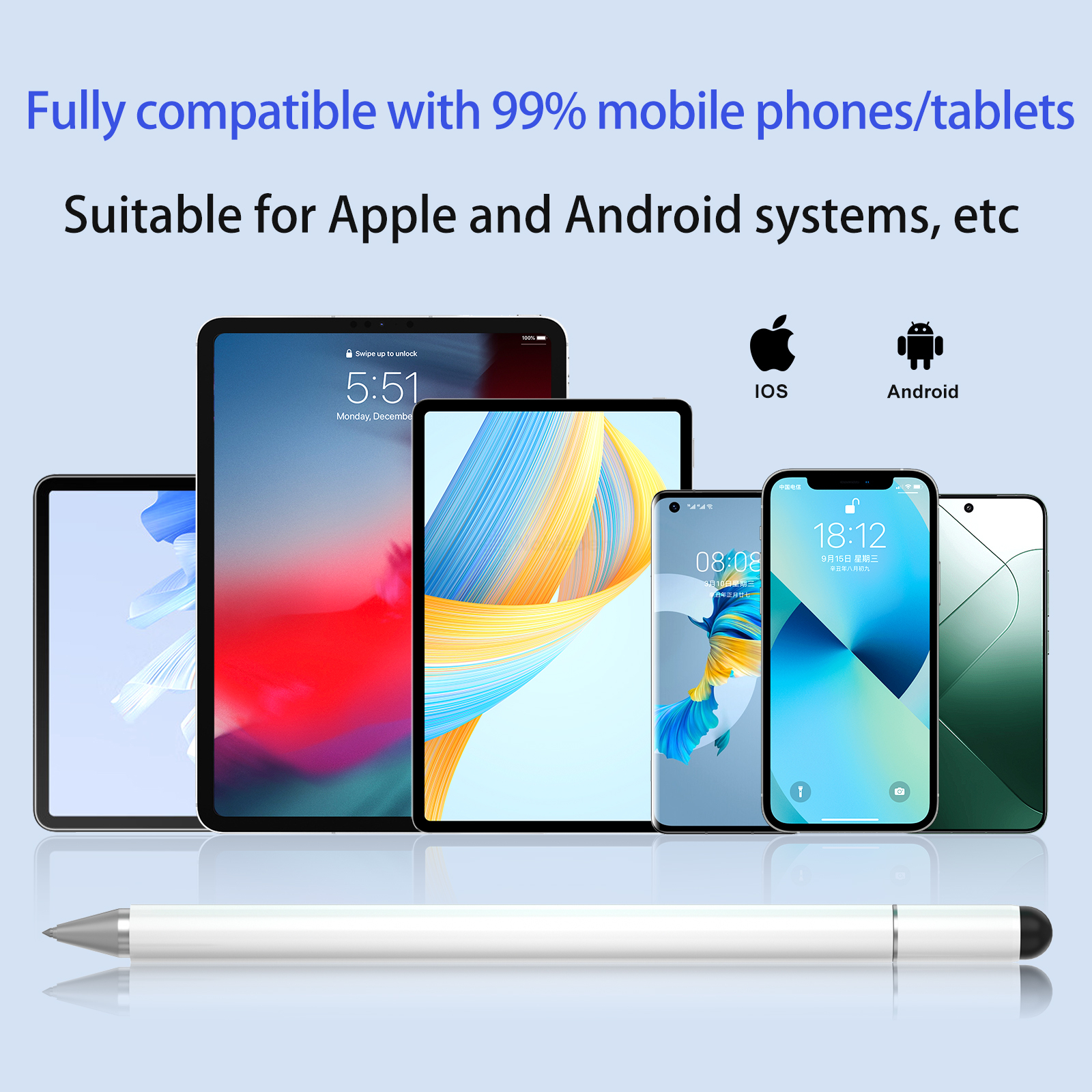 Drawing Universal Stylus For Android Touch Screen